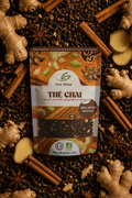 Thé noir aux épices : cannelle, gingembre, fenouil, poivre noir