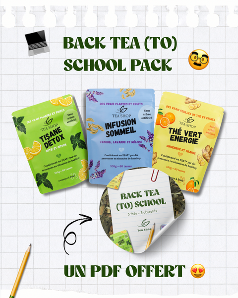 Back Tea ( to ) School PACK ( + pdf GRATUIT 😍 )