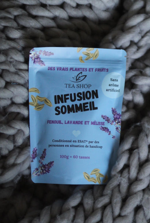 photo de l'infusion sommeil de tea shop