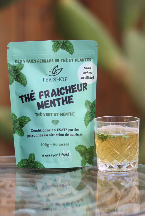 photo de notre the fraicheur menthe